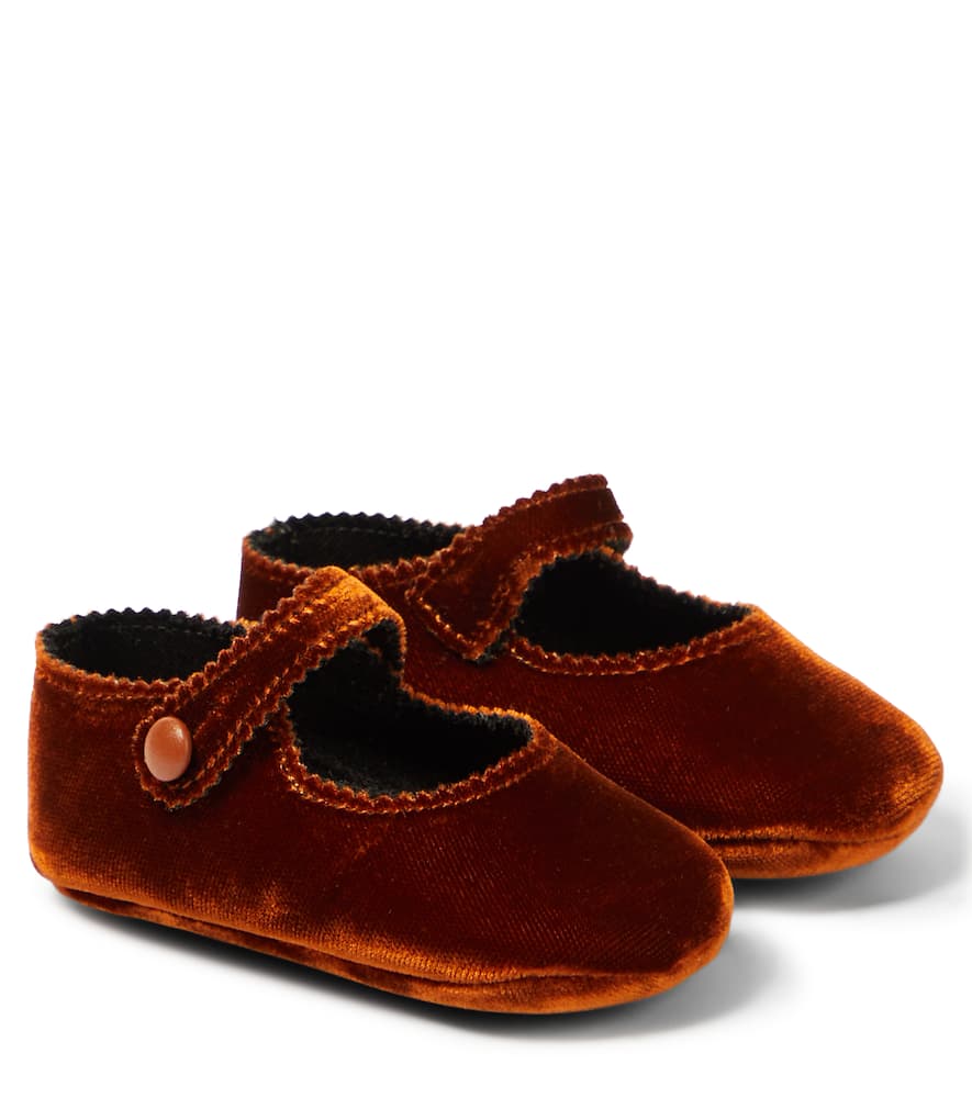 PèPè Baby velvet ballet flats