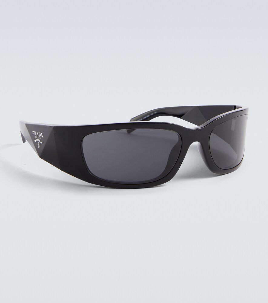  Prada Prada Eckige Sonnenbrille Prada Symbole 