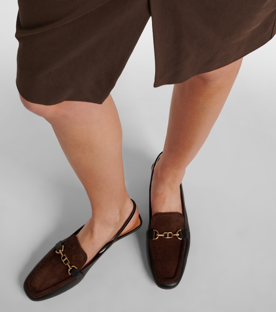 35 Leather Slingback Loafer