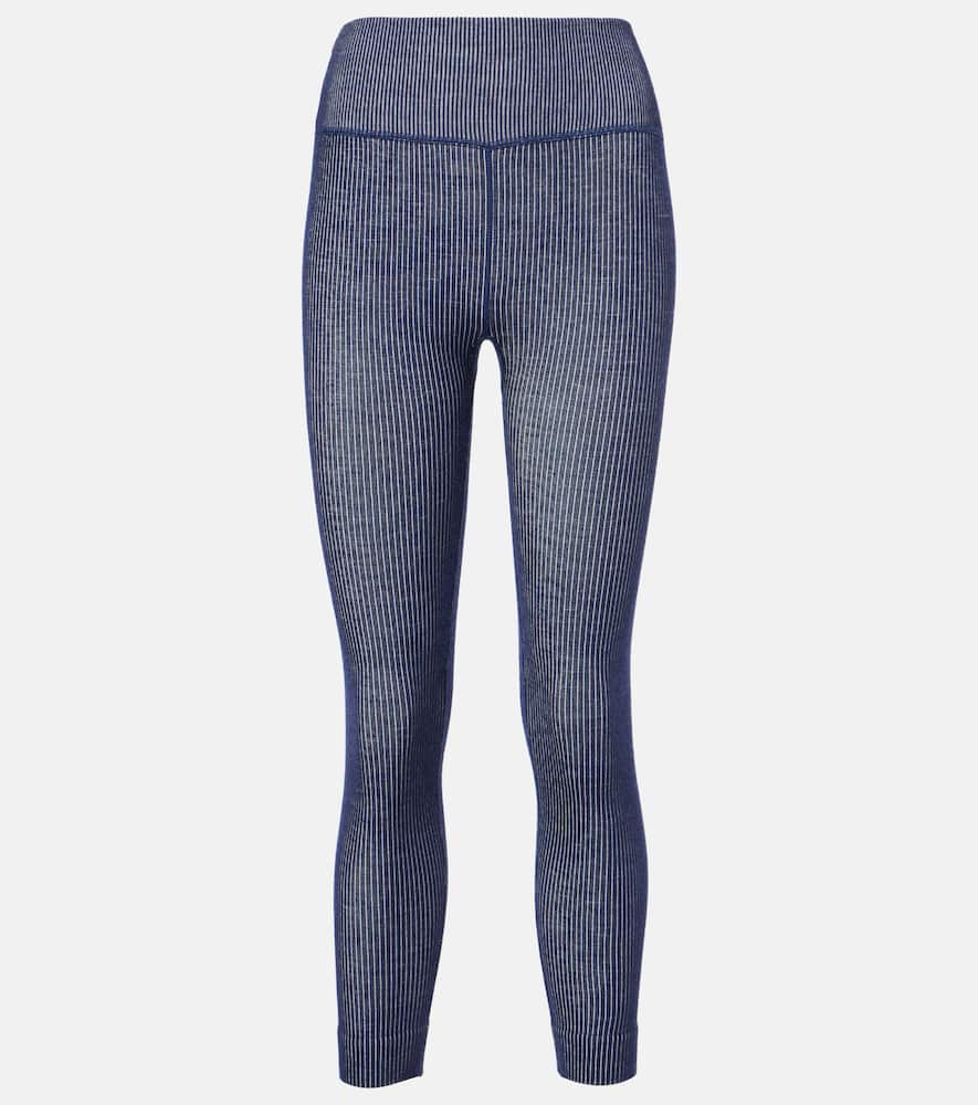 Stowe wool-blend ski leggings