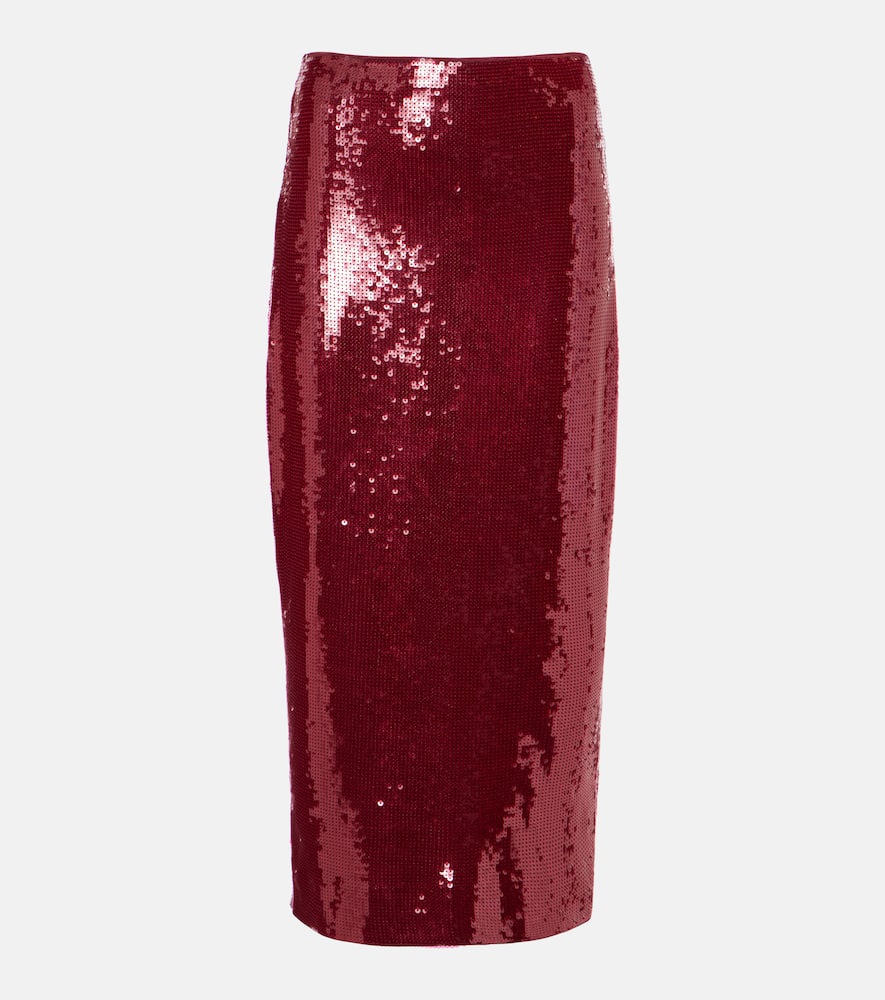 Koa sequined pencil skirt