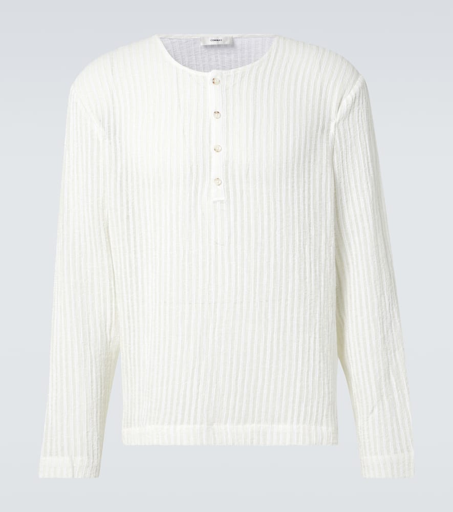 Striped Henley shirt