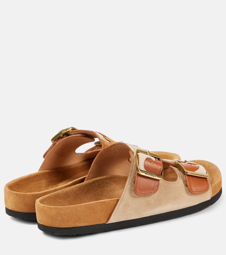 Isabel Marant Lelik Sandals In Beige