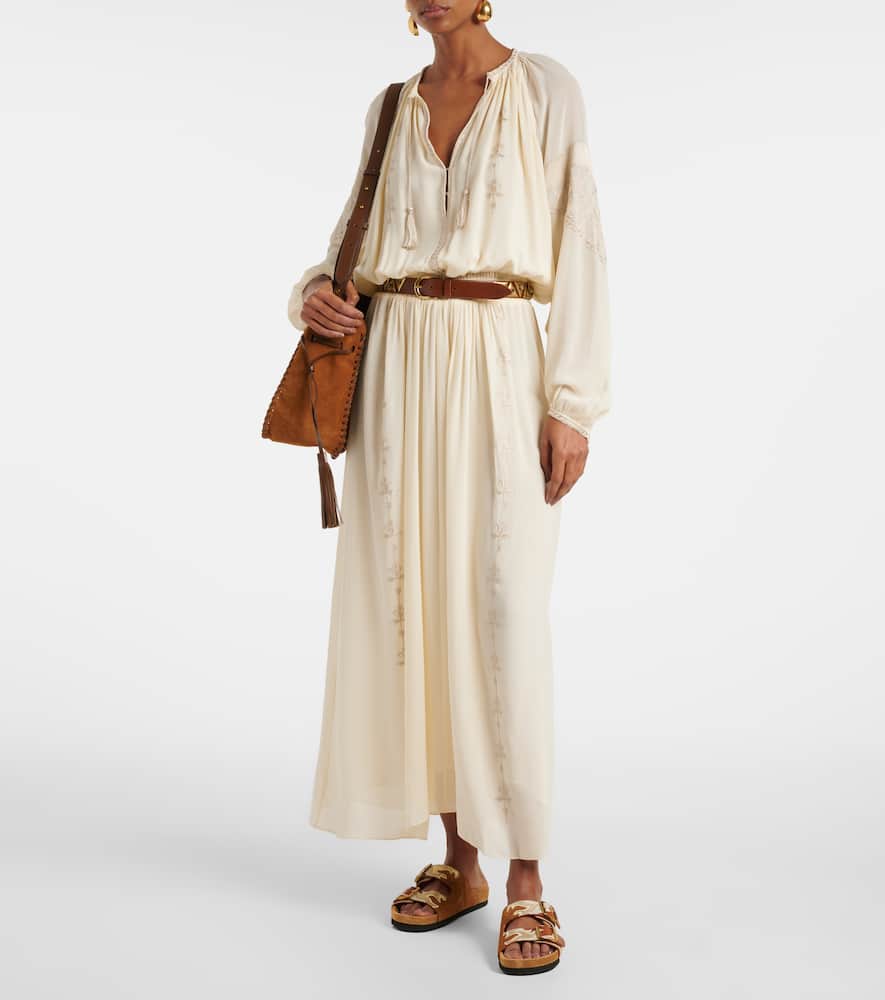 Isabel Marant Lelik Sandals In Beige