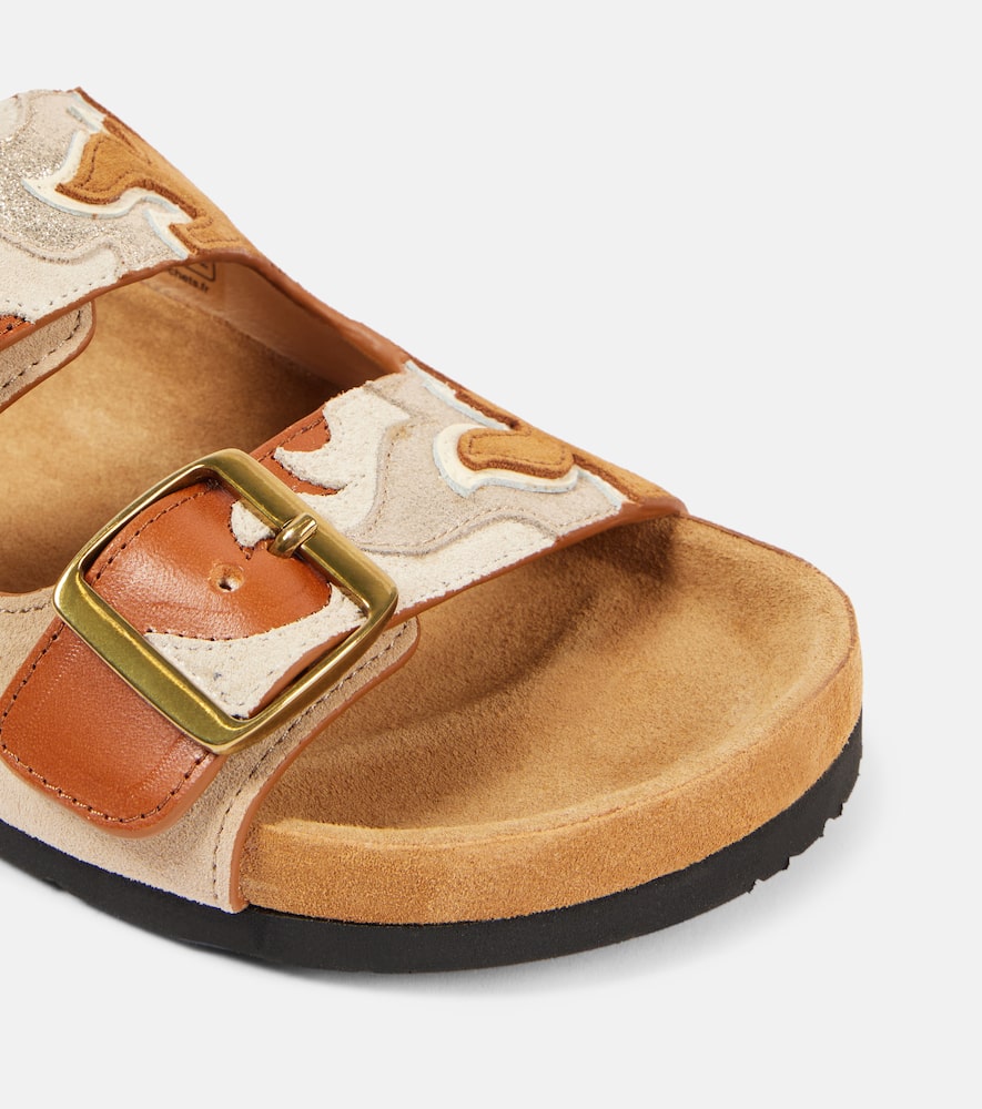 Isabel Marant Lelik Sandals In Beige