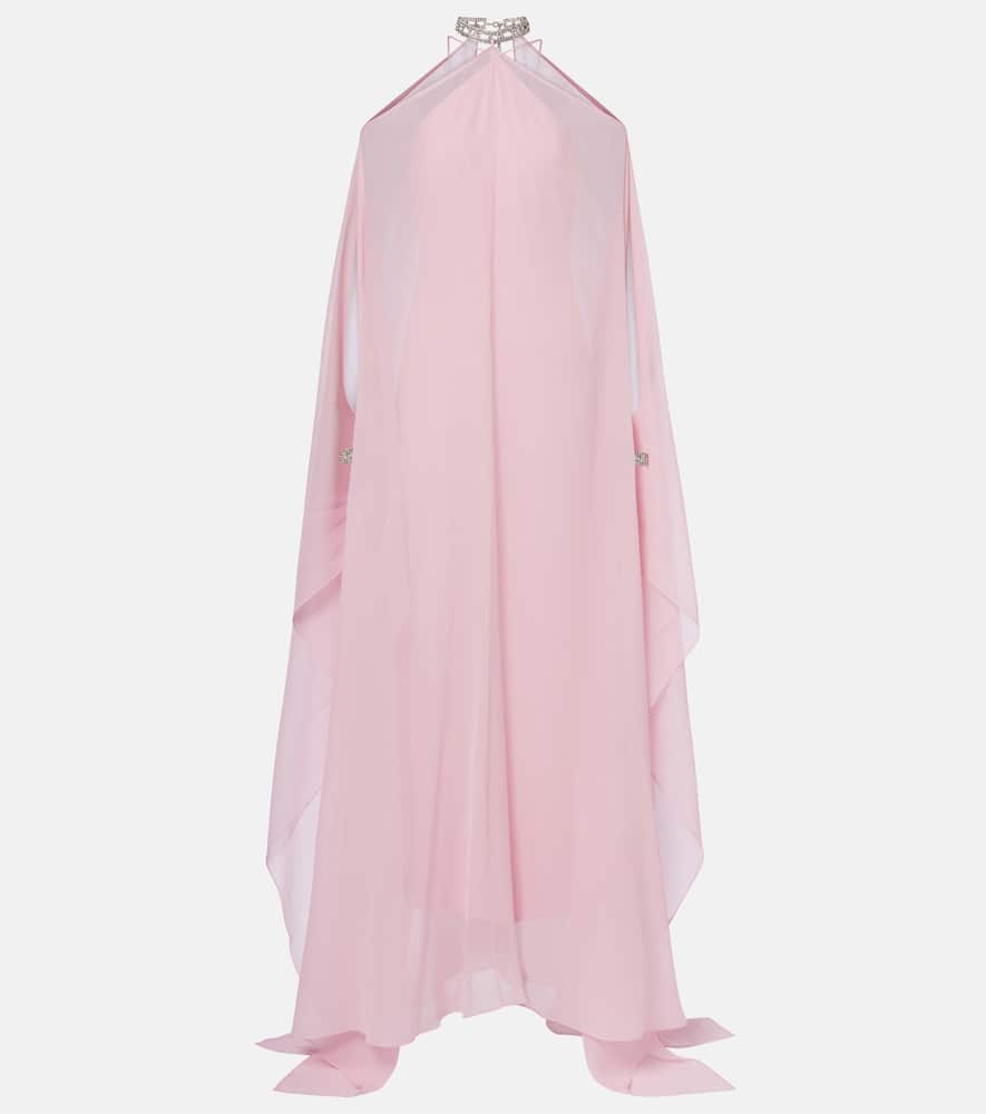 Sza Sza crêpe chiffon kaftan