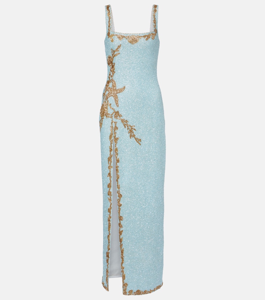 Asterias embellished gown