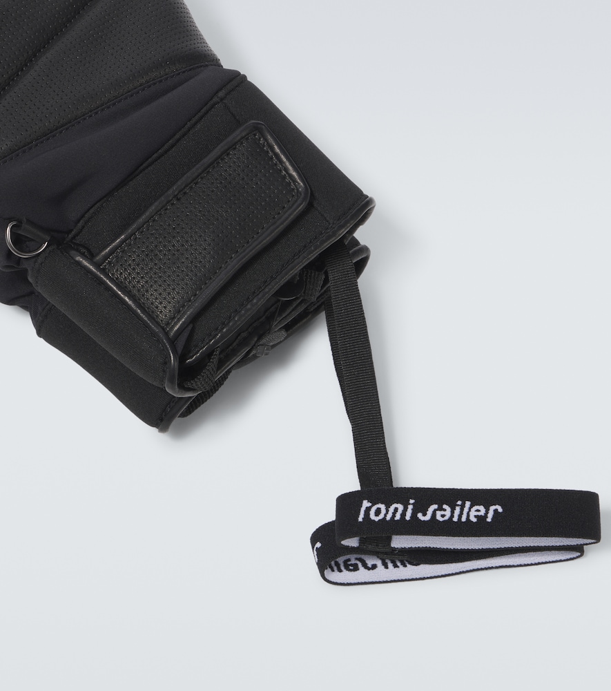  Toni Sailer Toni Sailer Fred Leather Ski Gloves 