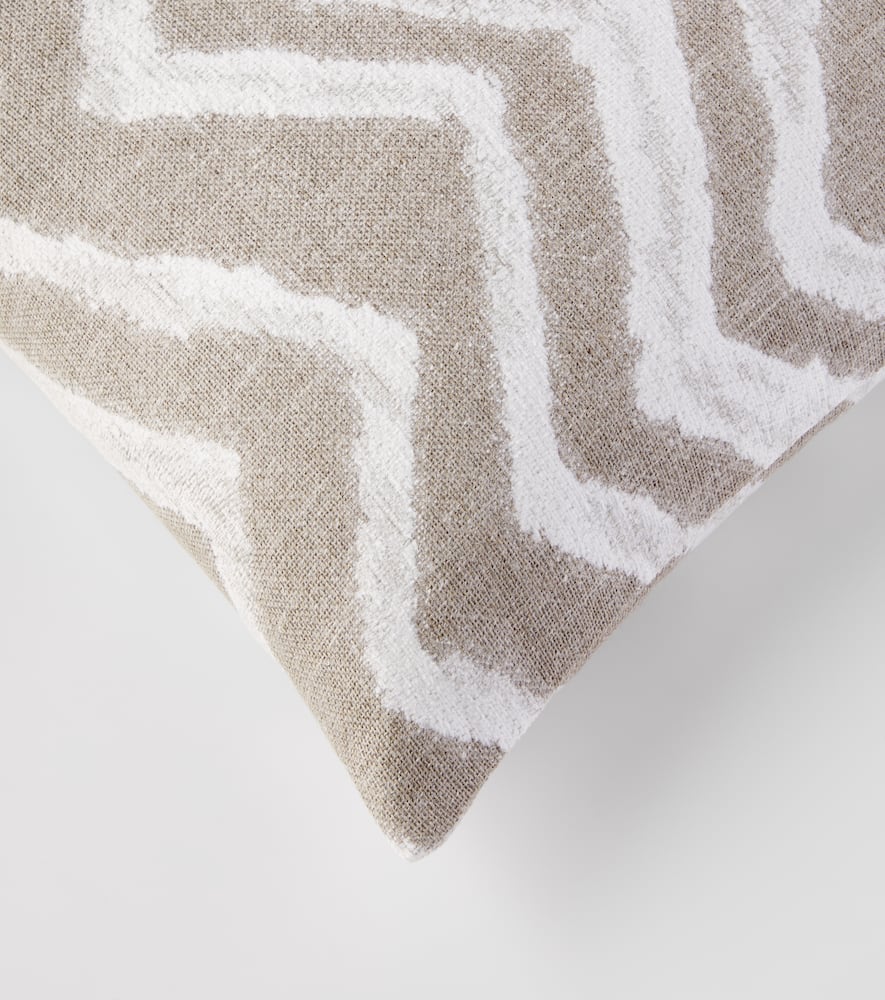 Missoni Graffiti Printed Cushion In Sand