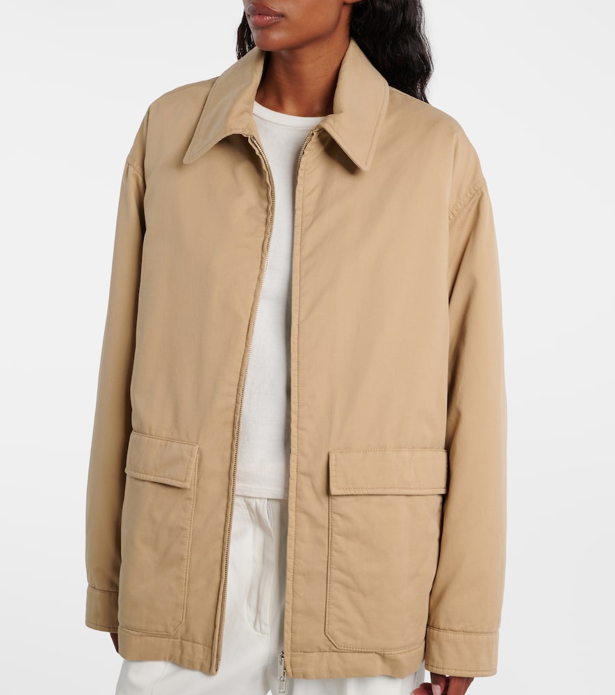  The Row The Row Jacke Aurelius Aus Baumwolle Und Kaschmir 