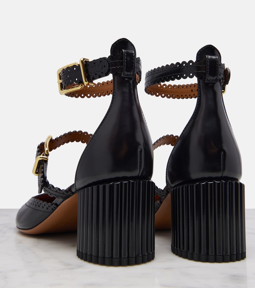 Eddie 55 Leather Mary Jane Pumps | AN-EDITORIAL