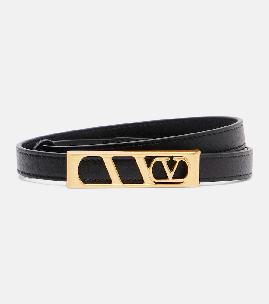 Valentino Garavani VLogo leather belt　ヴァレンティノ ガラヴァーニ Vロゴ レザーベルト Valentino