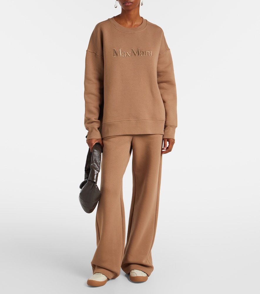  's Max Mara 's Max Mara Monza Cotton-blend Jersey Sweatshirt 