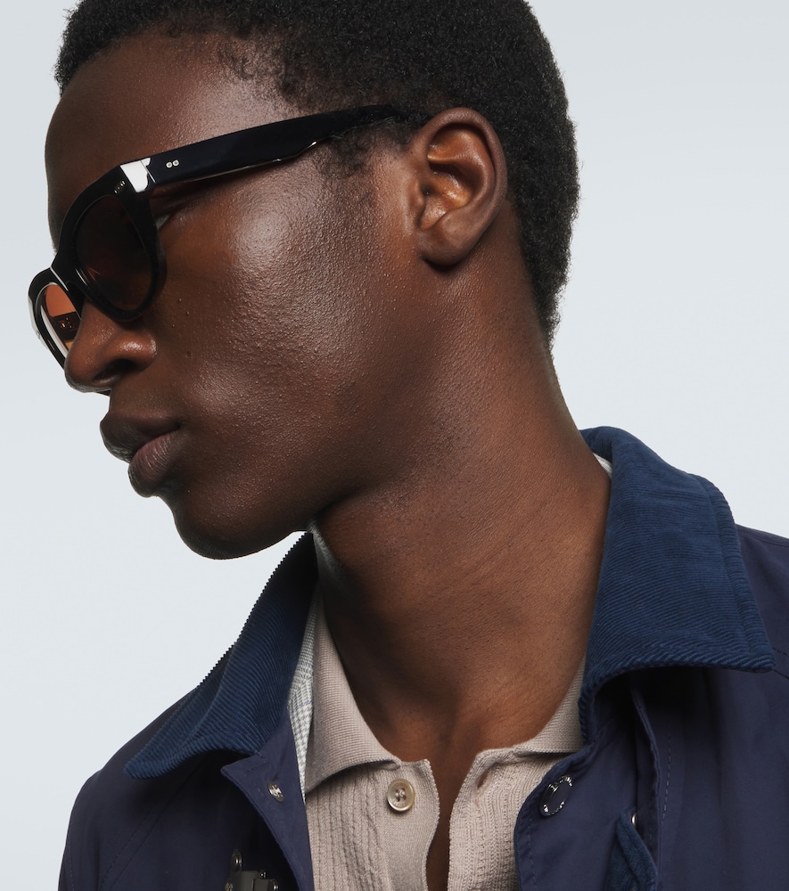  Brunello Cucinelli Brunello Cucinelli Eckige Sonnenbrille Stanley j. 