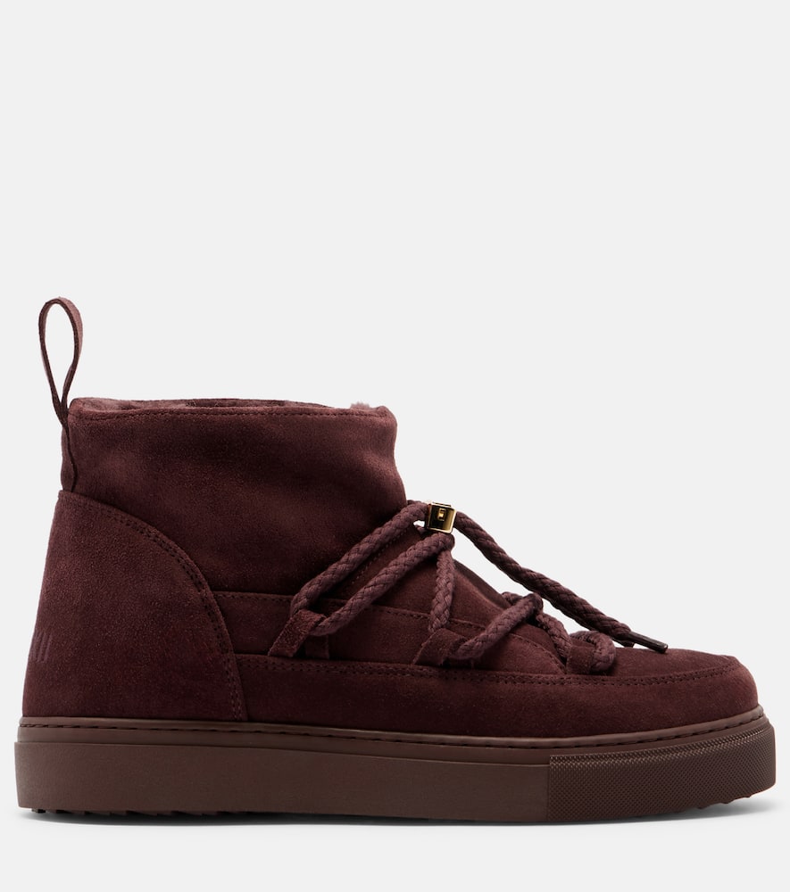 Inuikii Classic Low Suede Snow Boots In Multi