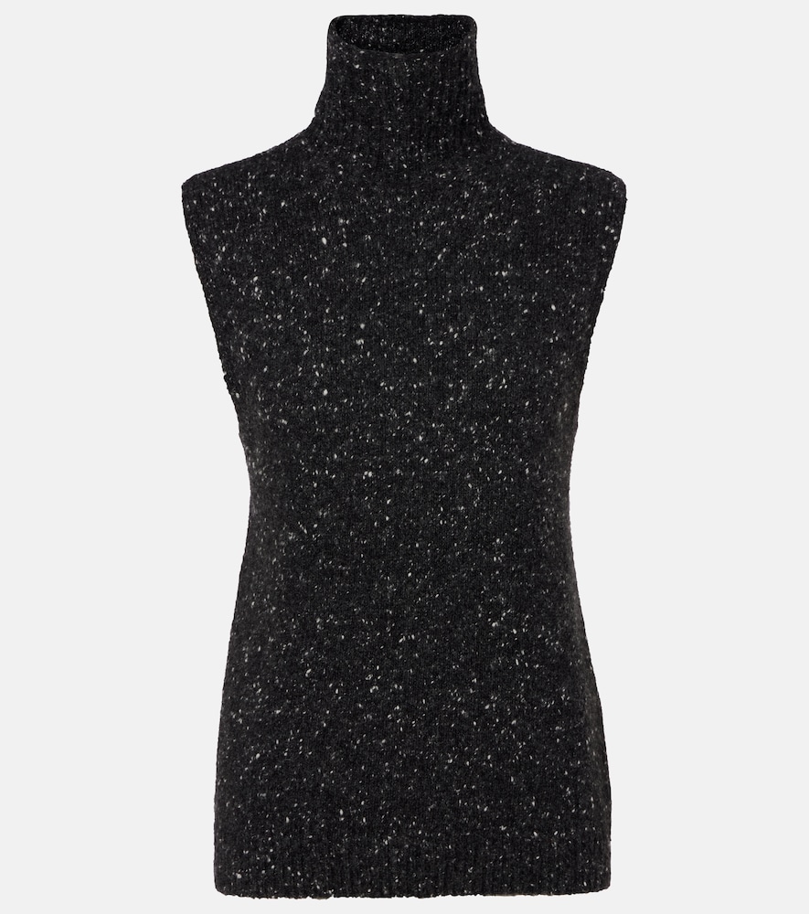The Row Merilas cashmere turtleneck top