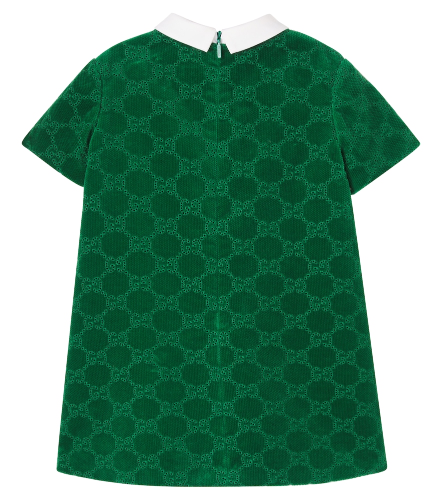  Gucci Kids Gucci Kids Baby Kleid Gg Aus Baumwolle 