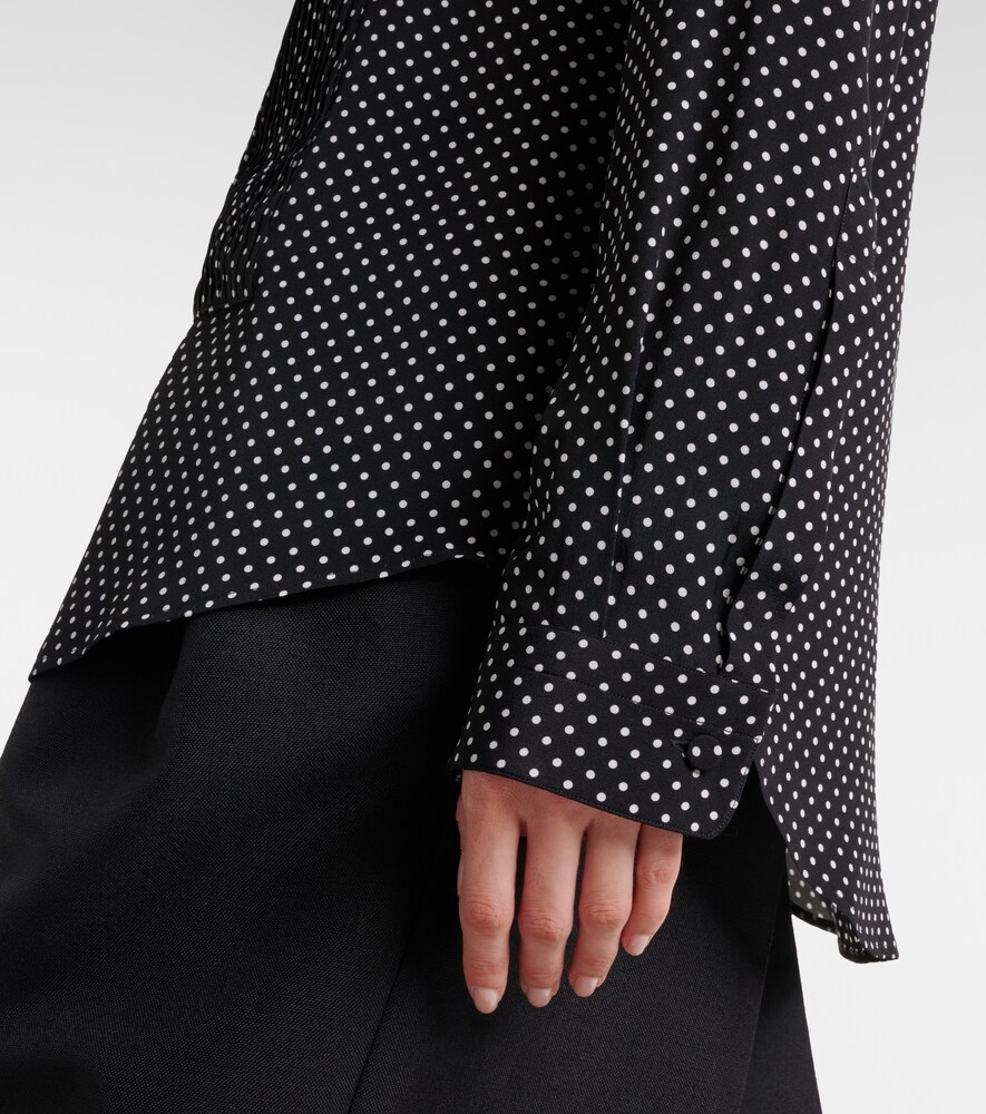  Tom Ford Tom Ford Polka-dot Silk Shirt 