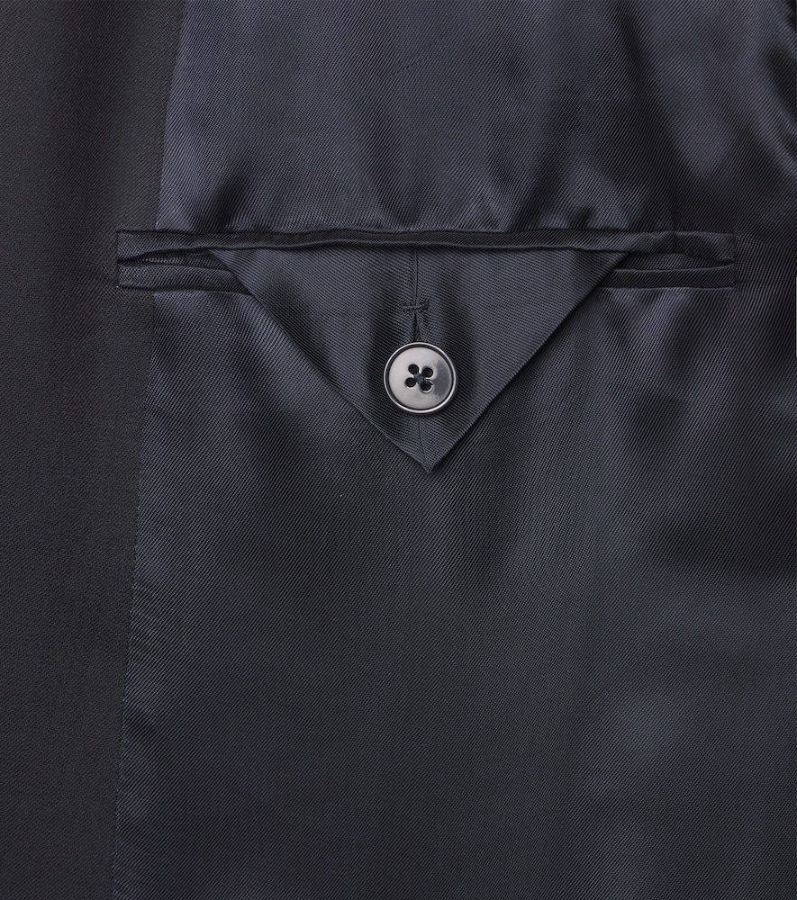  Zegna Zegna Wool And Mohair Suit 
