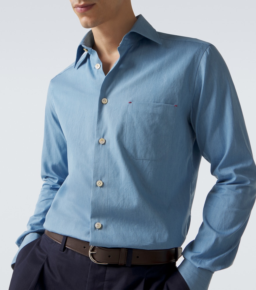  Kiton Kiton Hemd Aus Baumwolle 