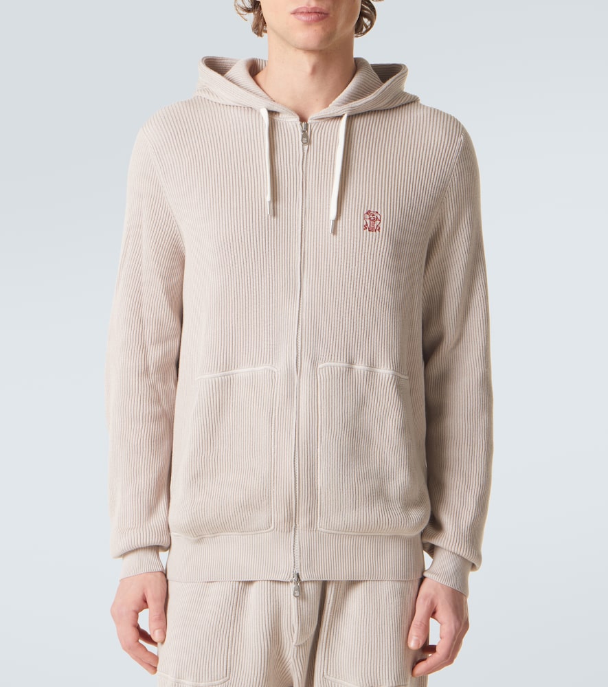  Brunello Cucinelli Brunello Cucinelli Kapuzenjacke Aus Baumwolle 