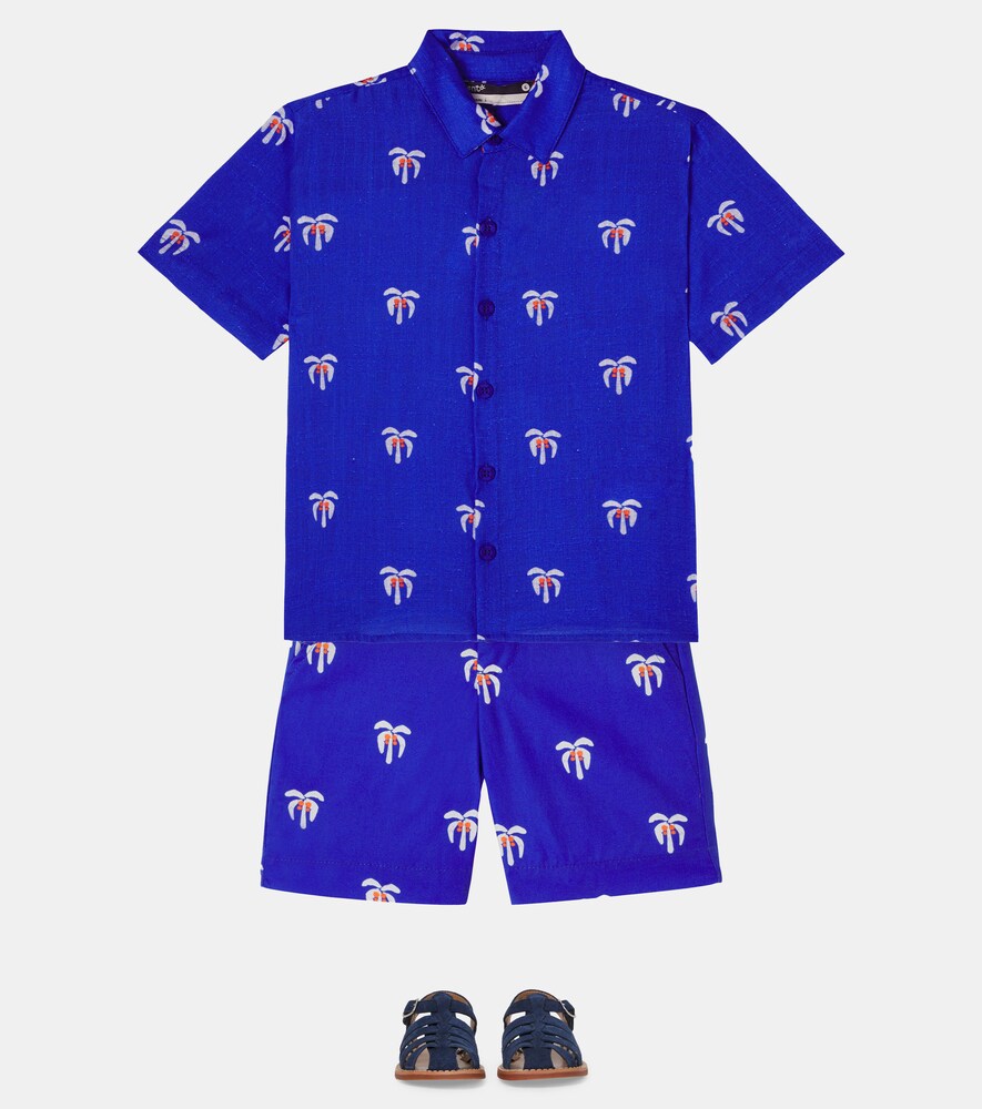  Fabula Fábula Bedruckte Jeansshorts 