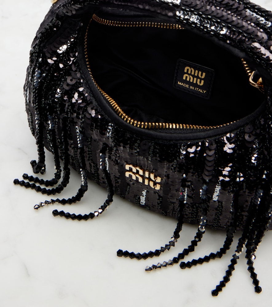  Miu Miu Miu Miu Verzierte Henkeltasche Wander mini 