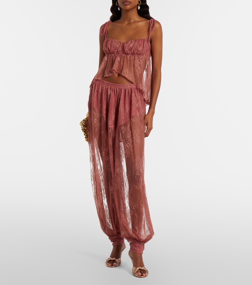 Kendall Lace Crop Top