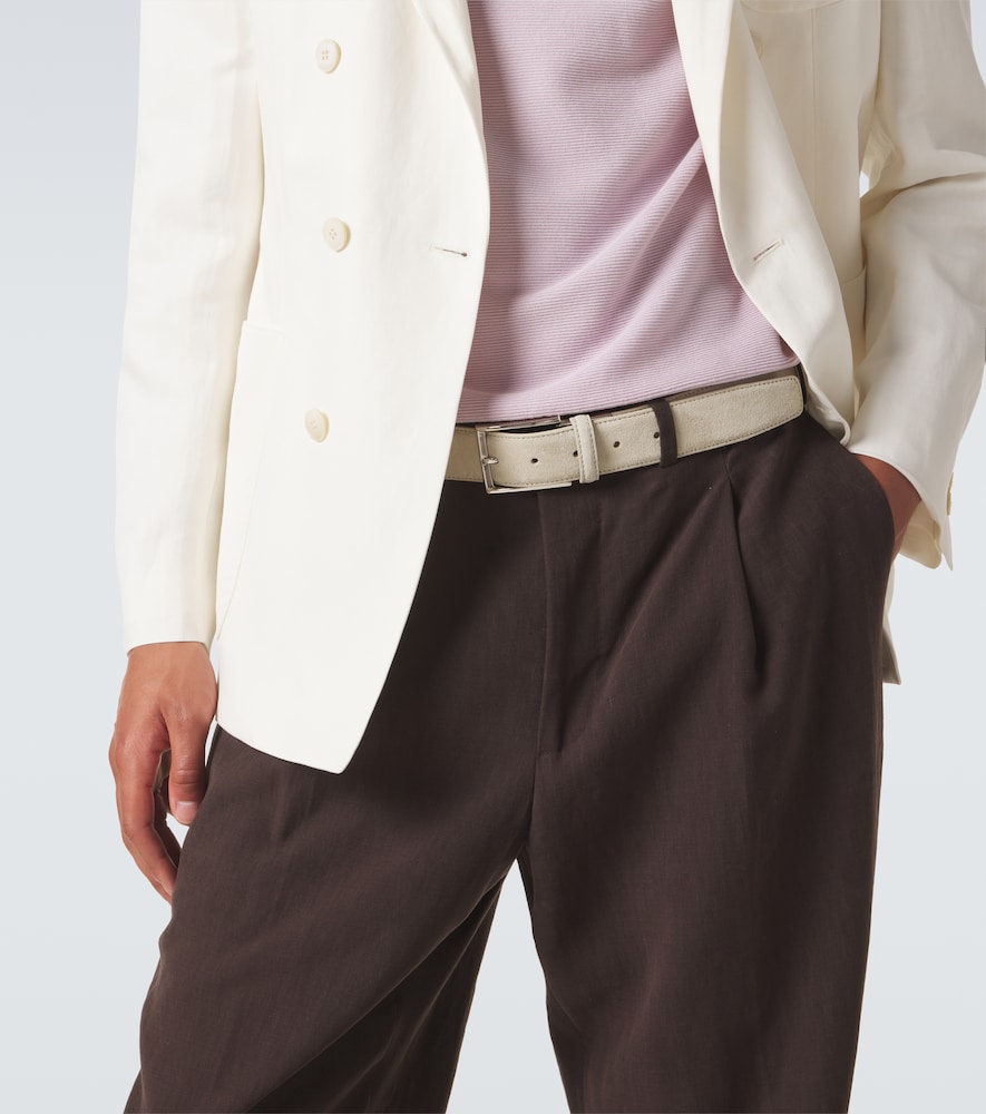  Canali Canali Suede Belt 