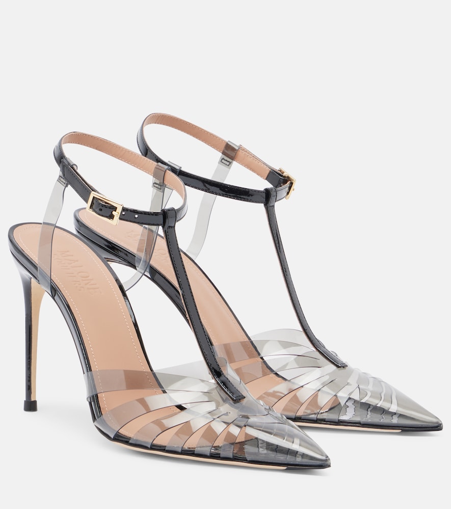 Pumps Jilia in PVC con vernice