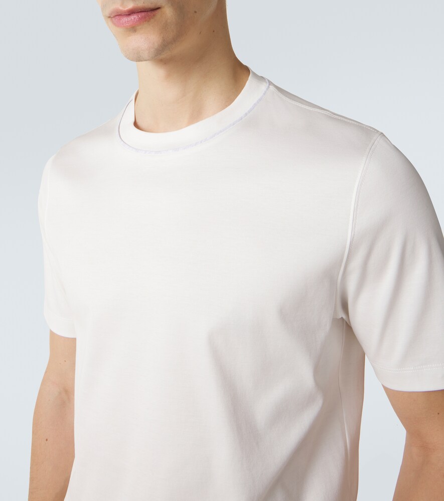  Brunello Cucinelli Brunello Cucinelli T-shirt Aus Baumwoll-jersey 