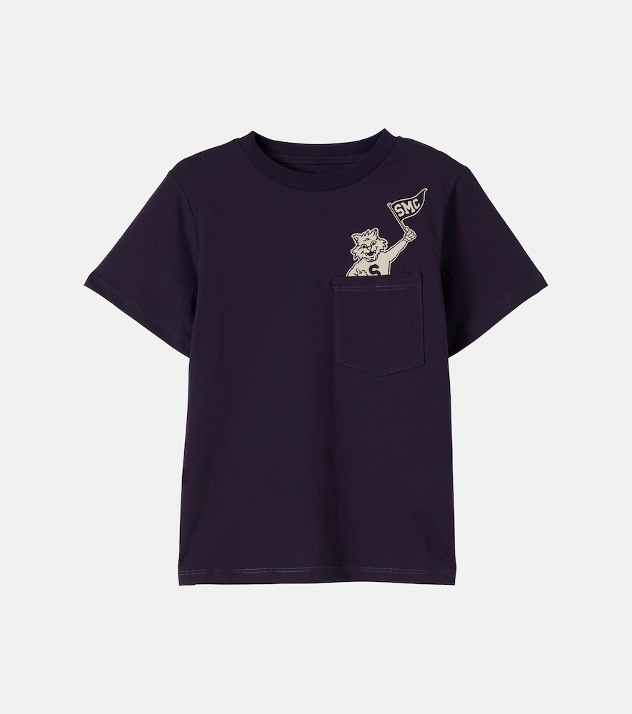 Bedrucktes T-Shirt aus Baumwoll-Jersey
