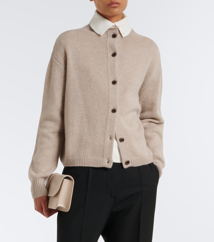 Lisa Yang Zirelle cashmere mockneck cardigan | Thumbnail 3