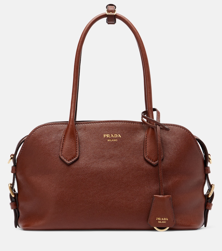 Bowling Bag  Signet Medium aus Leder