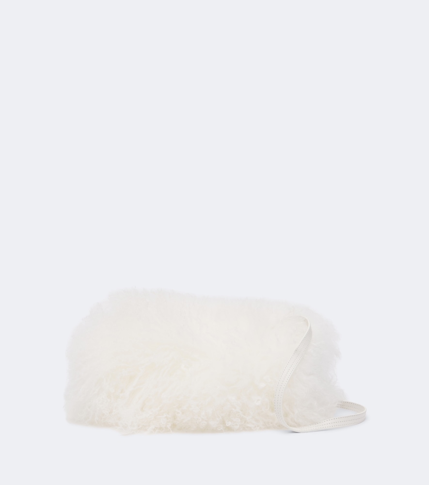 Crossbody Bag Manchon Small aus Shearling