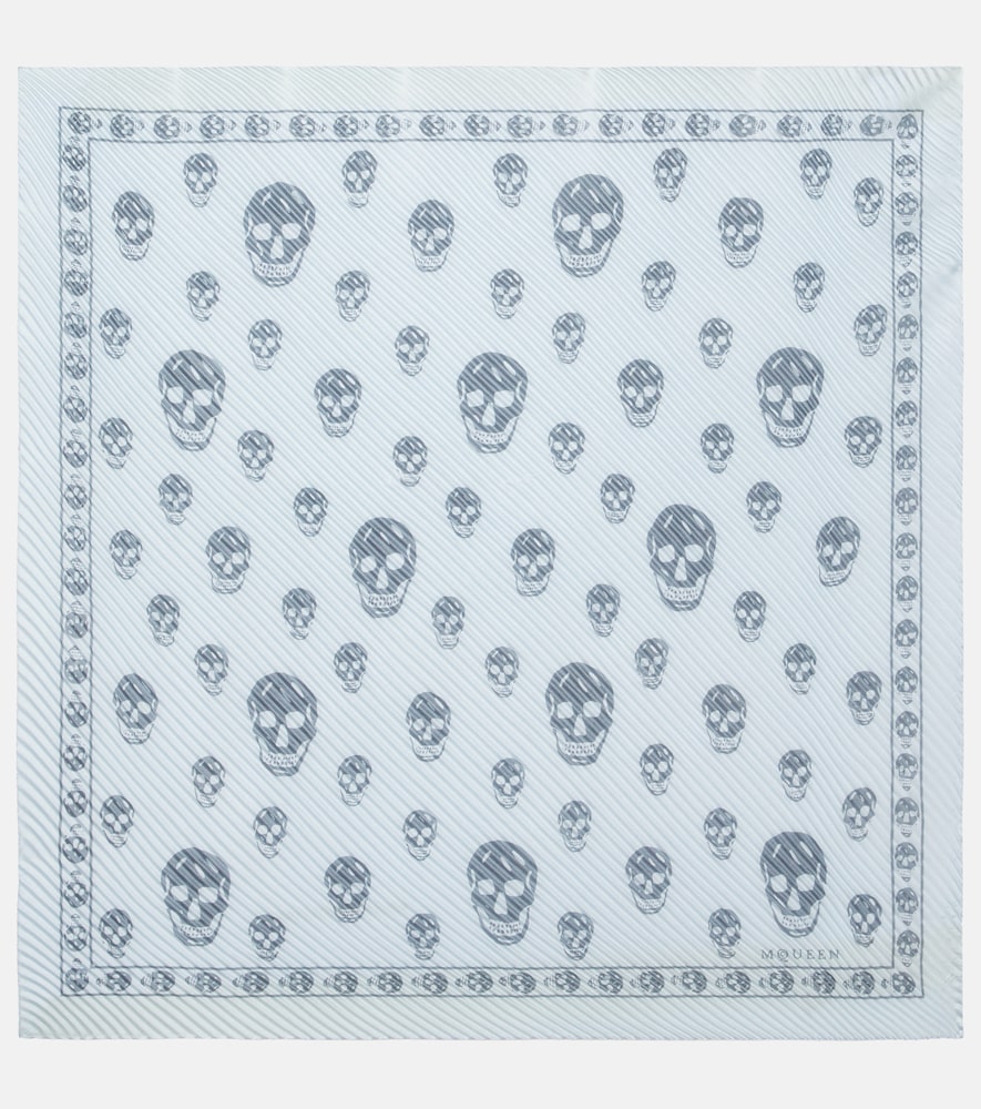 Schal Skull aus Seide