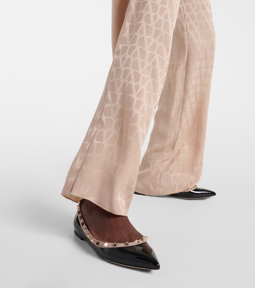 Garavani Rockstud Ballet Flats