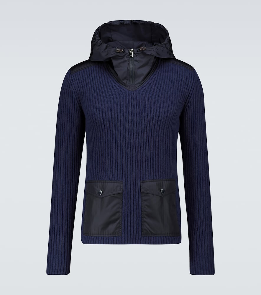 moncler hooded sweater