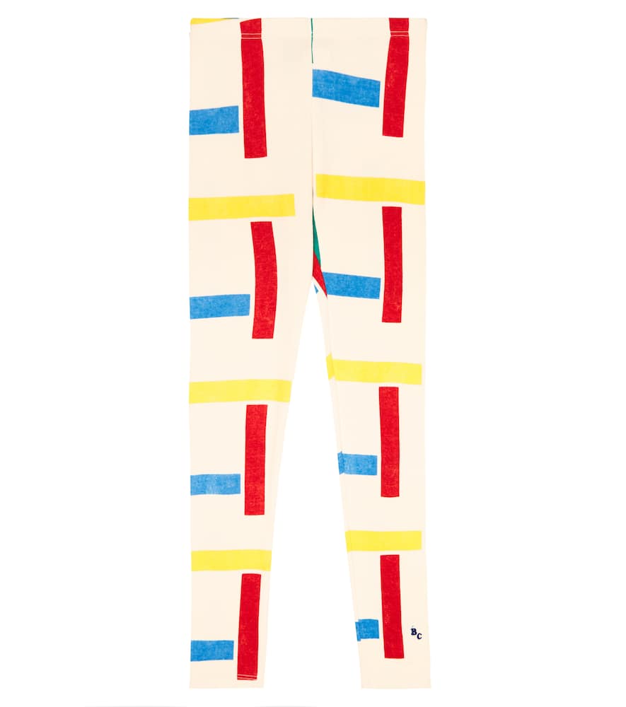 Bobo Choses Printed cotton-blend jersey leggings