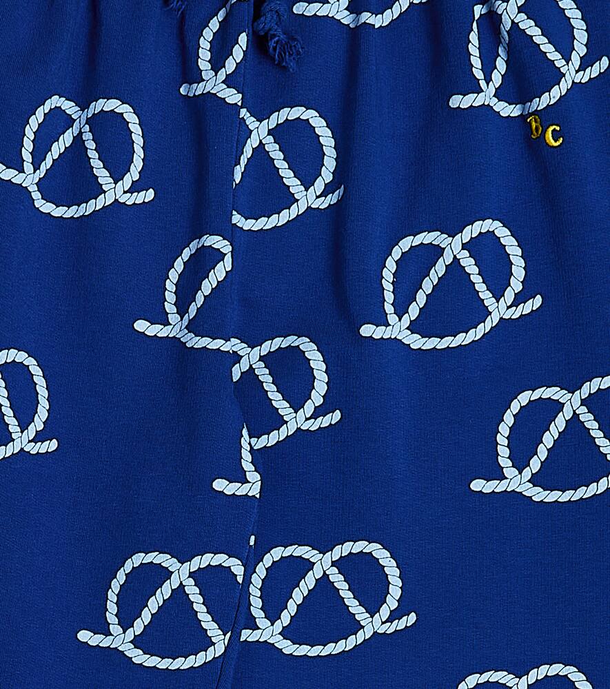 Bobo Choses Blue Trousers For Boy In Blue