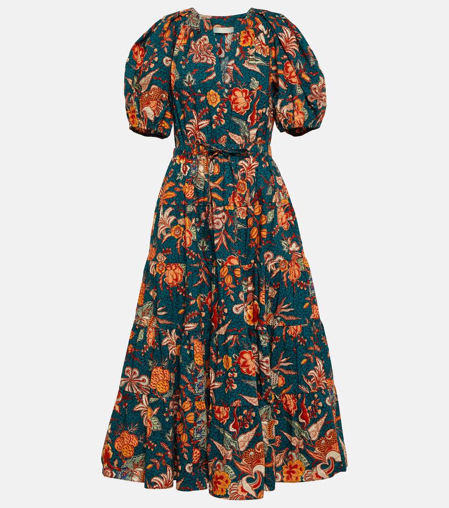 Ulla Johnson Olina floral cotton midi dress
