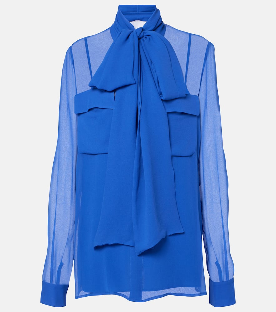 Silk georgette blouse