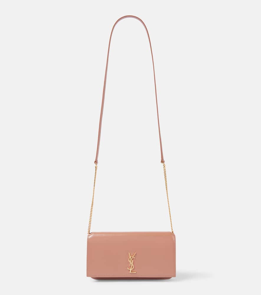 Cassandre leather phone pouch