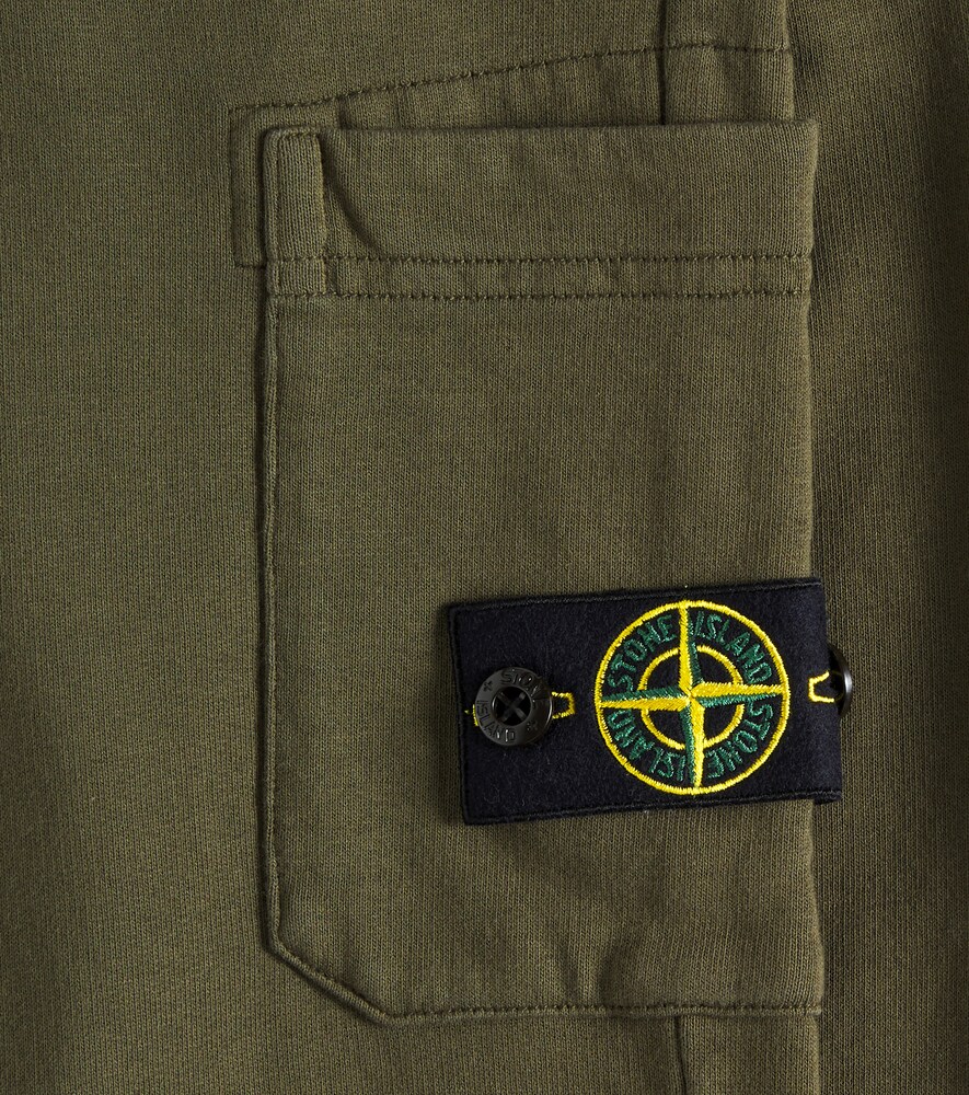  Stone Island Junior Stone Island Junior Compass Cotton Sweatpants 