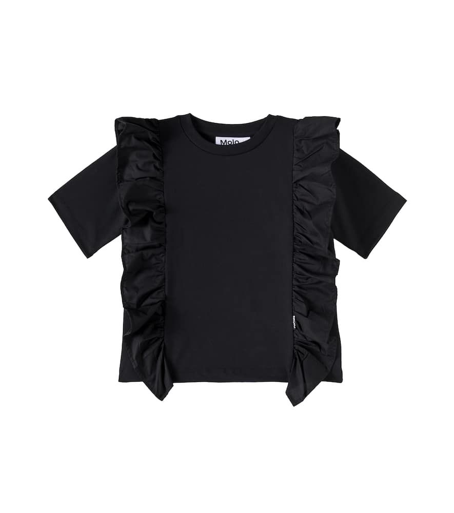 Molo Riva ruffled cotton blouse