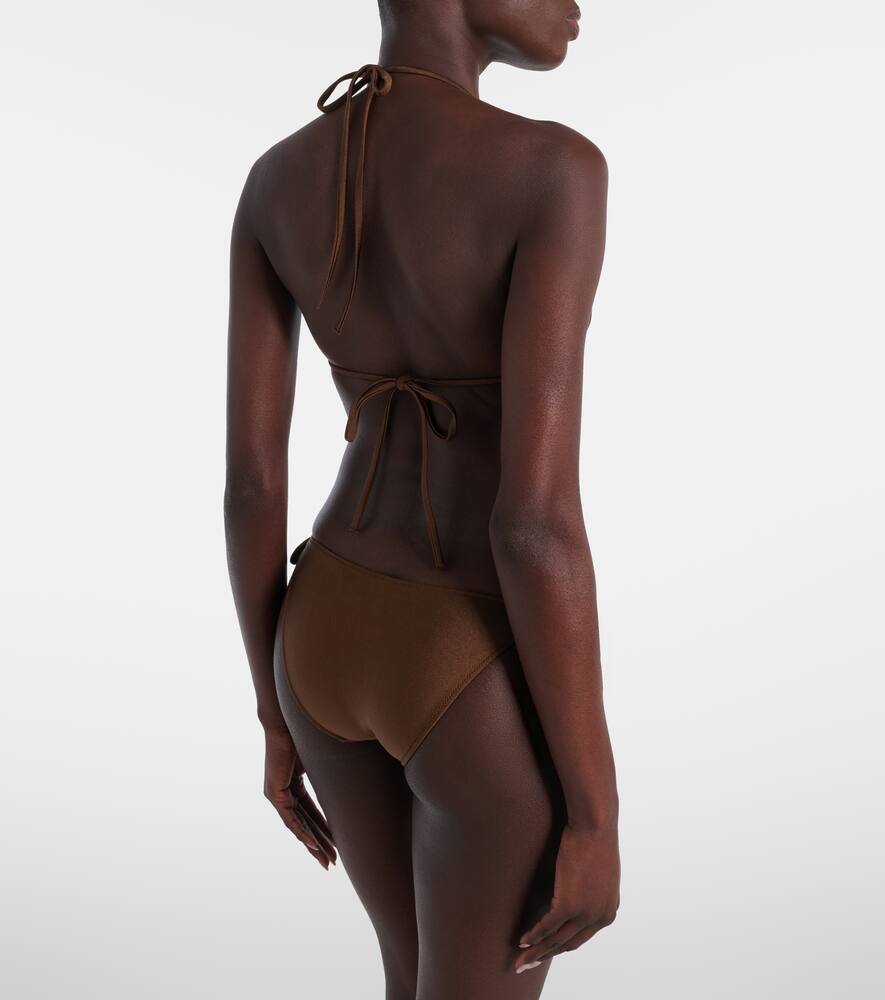 Melissa Odabash Key West Bikini Top In Brown