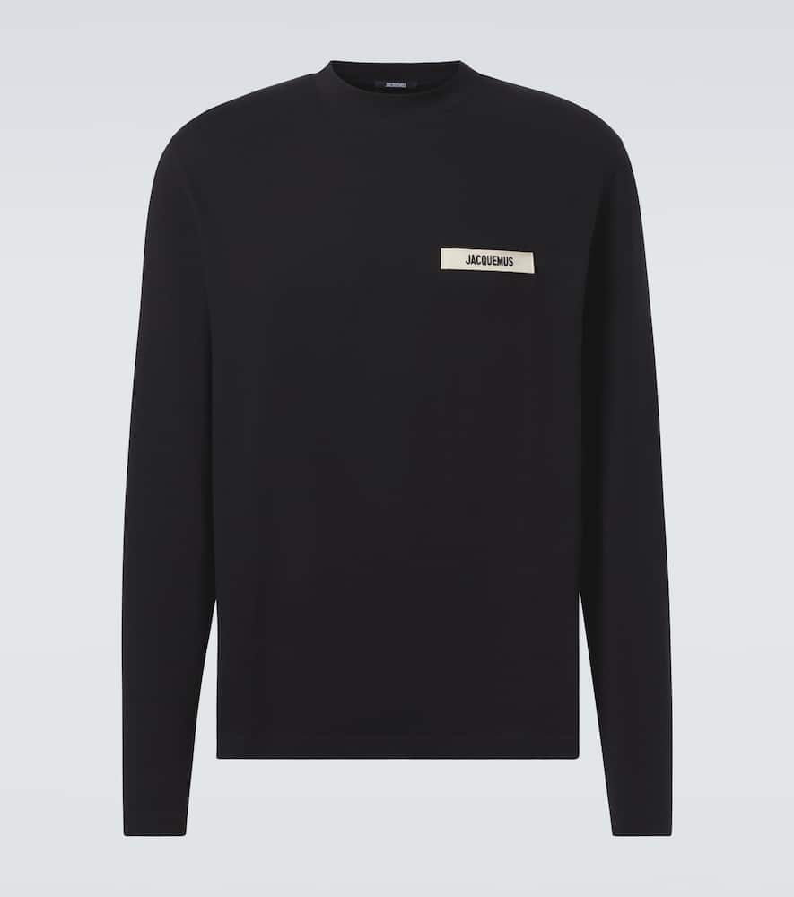 Gros Grain cotton fleece T-shirt