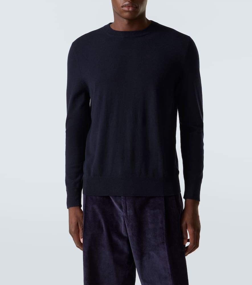 Arch4 Mr Carlos Place Cashmere Sweater In Blue
