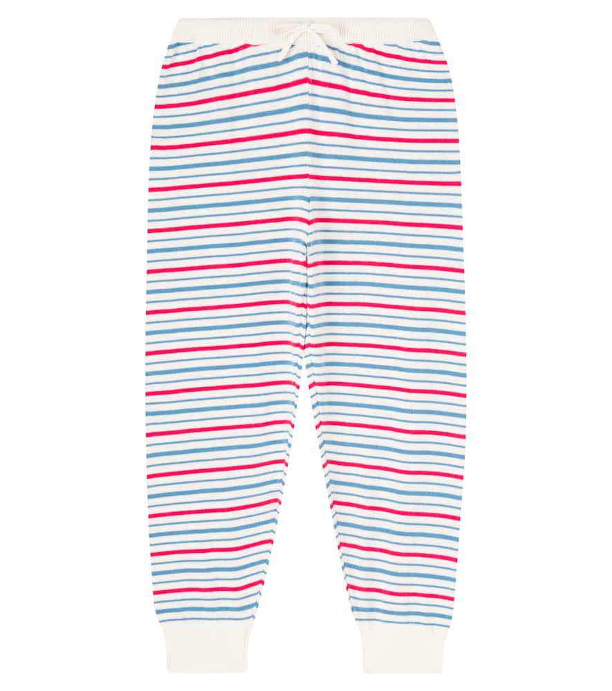 Konges Sløjd Mani Striped Cotton Sweatpants In Multi