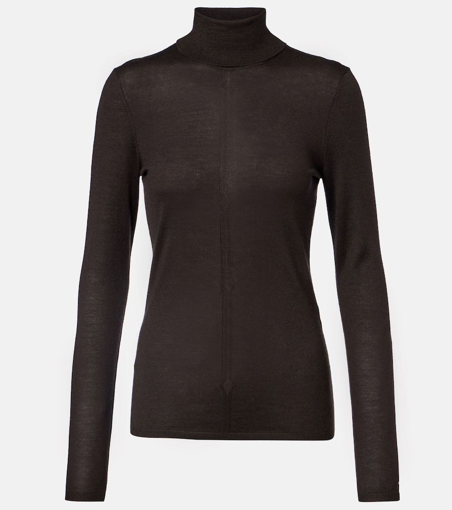Gabriela Hearst Steinem Cashmere Blend Turtleneck Sweater